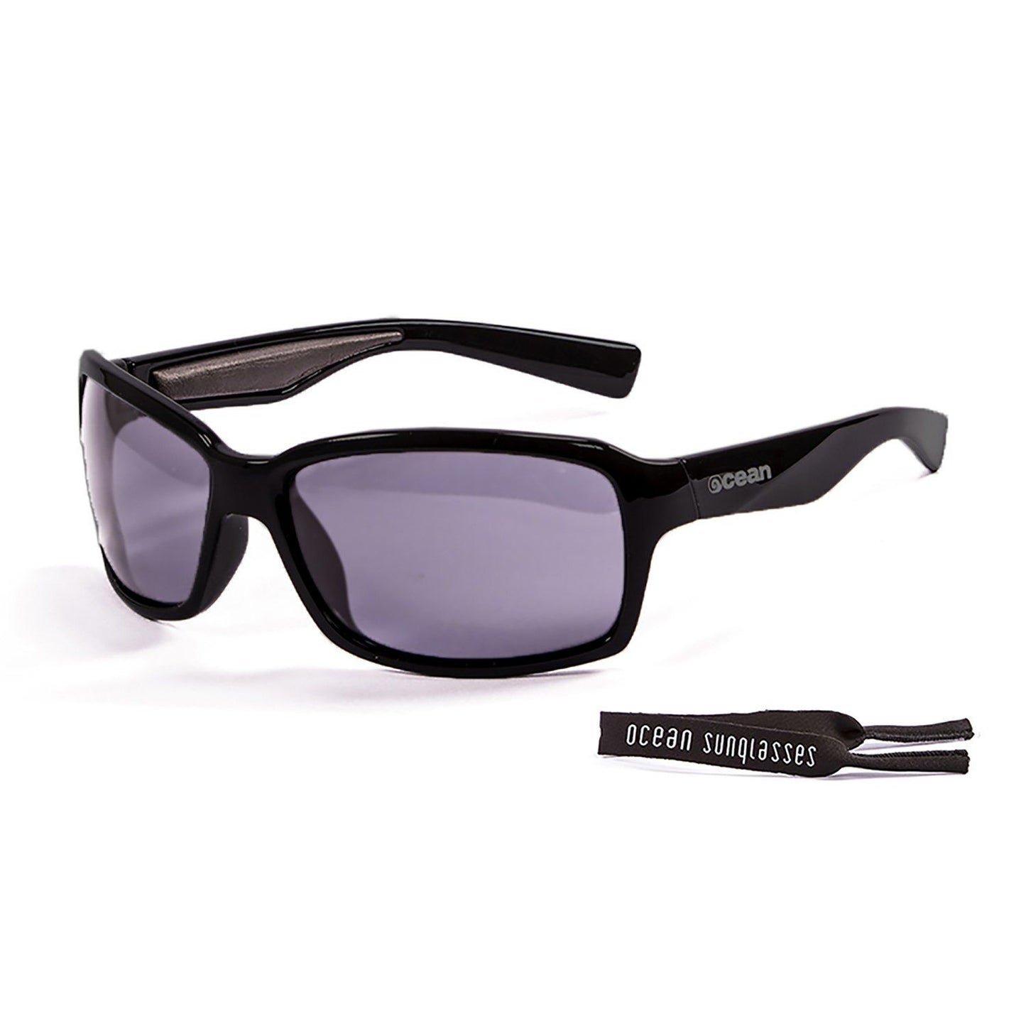 OCEAN VENEZIA Polarized Sunglasses Kiteboarding Surf Water Sports (Frame Matte Black, Lens Smoke)