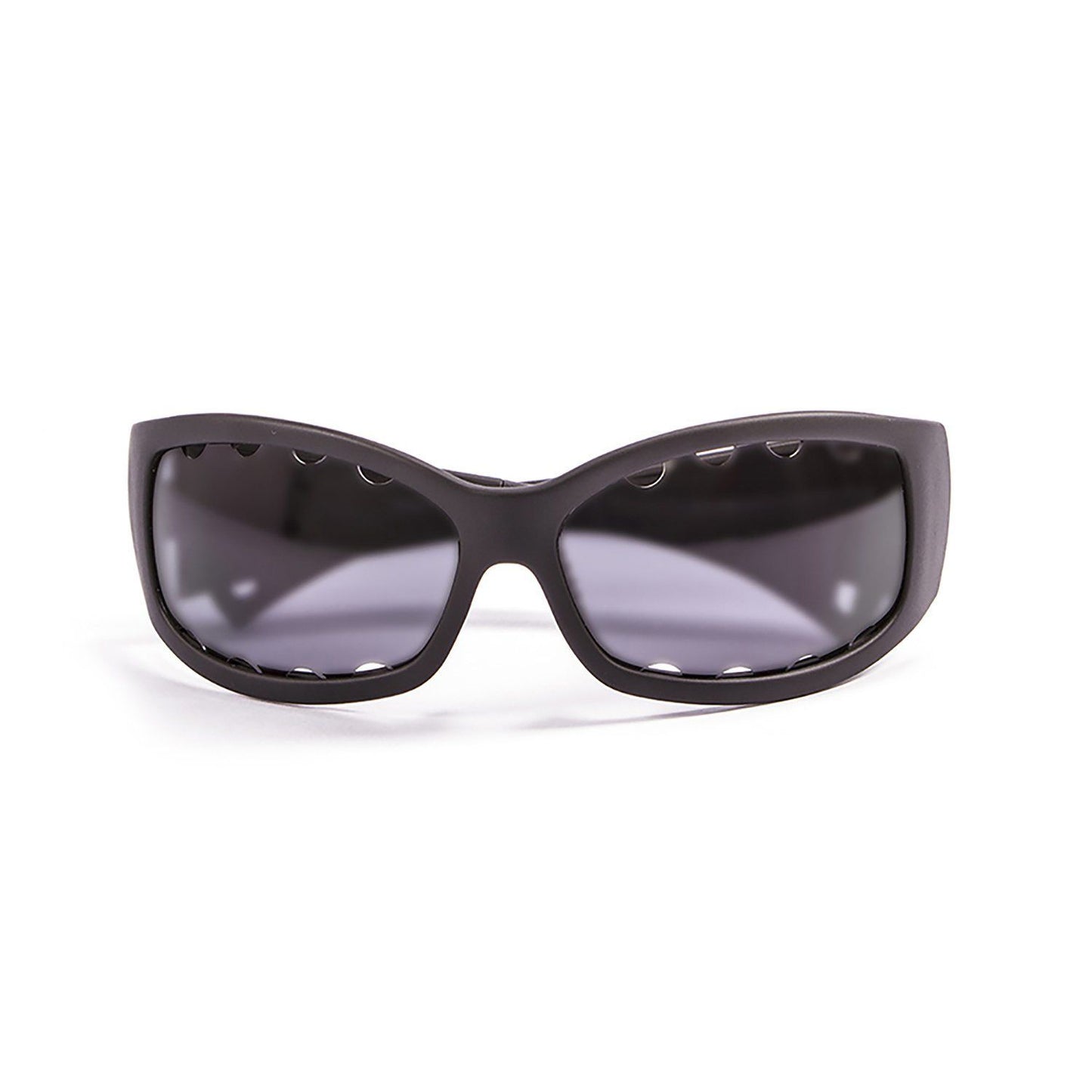 OCEAN FUERTEVENTURA Polarized Sunglasses Kiteboarding Surf Water Sports (Frame Matte Black, Lens Smoke)
