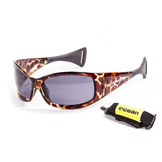 OCEAN MENTAWAY Polarized Sunglasses Kiteboarding Surf Water Sports (Frame Demy Brown, Lens Smoke)