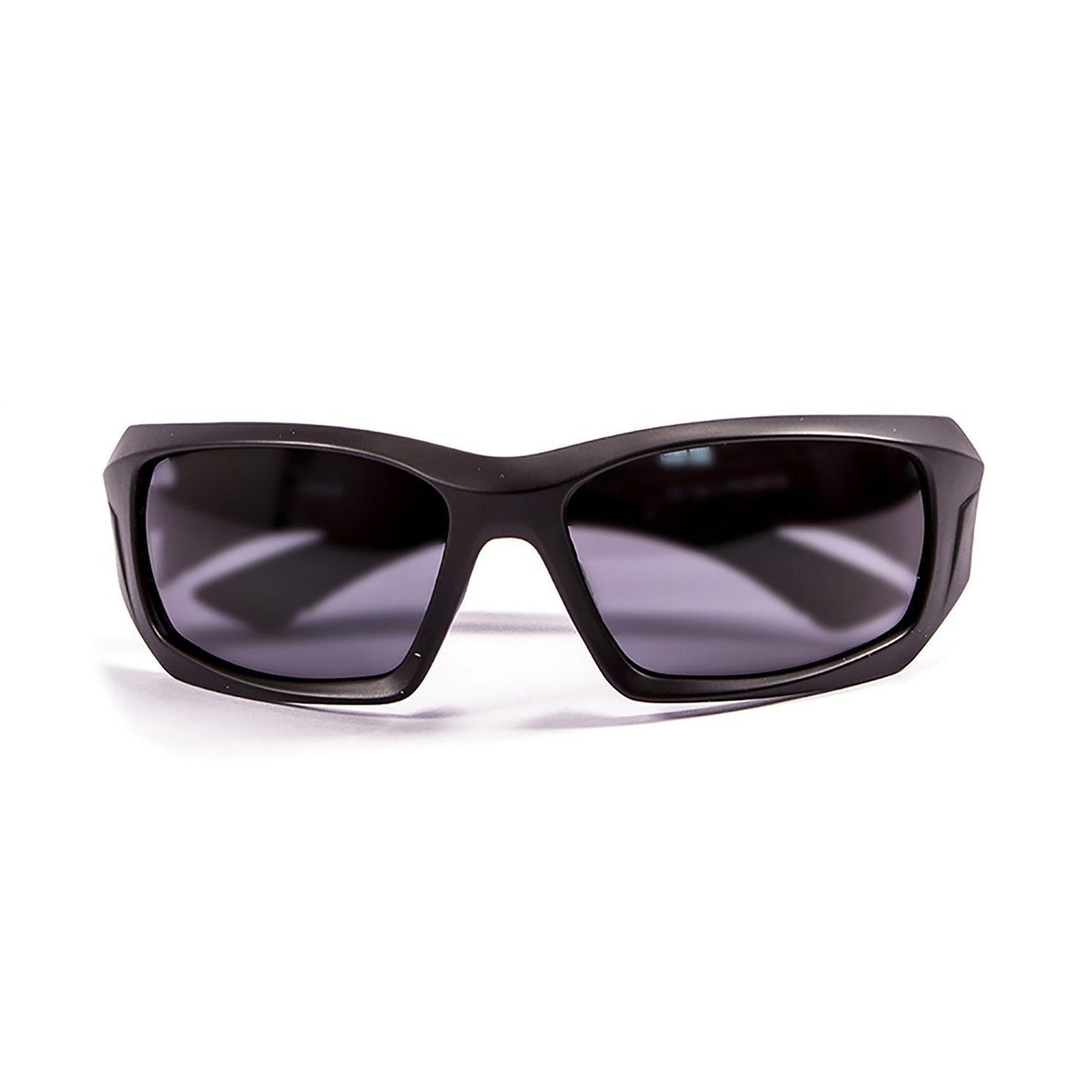 OCEAN ANTIGUA Polarized Sunglasses Kiteboarding Surf Water Sports (Frame Matte Black, Lens Smoke)