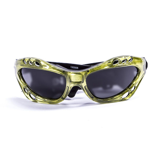 OCEAN CUMBUCO Polarized Sunglasses Kiteboarding & Water Sports (Frame Green, Lens Smoke)