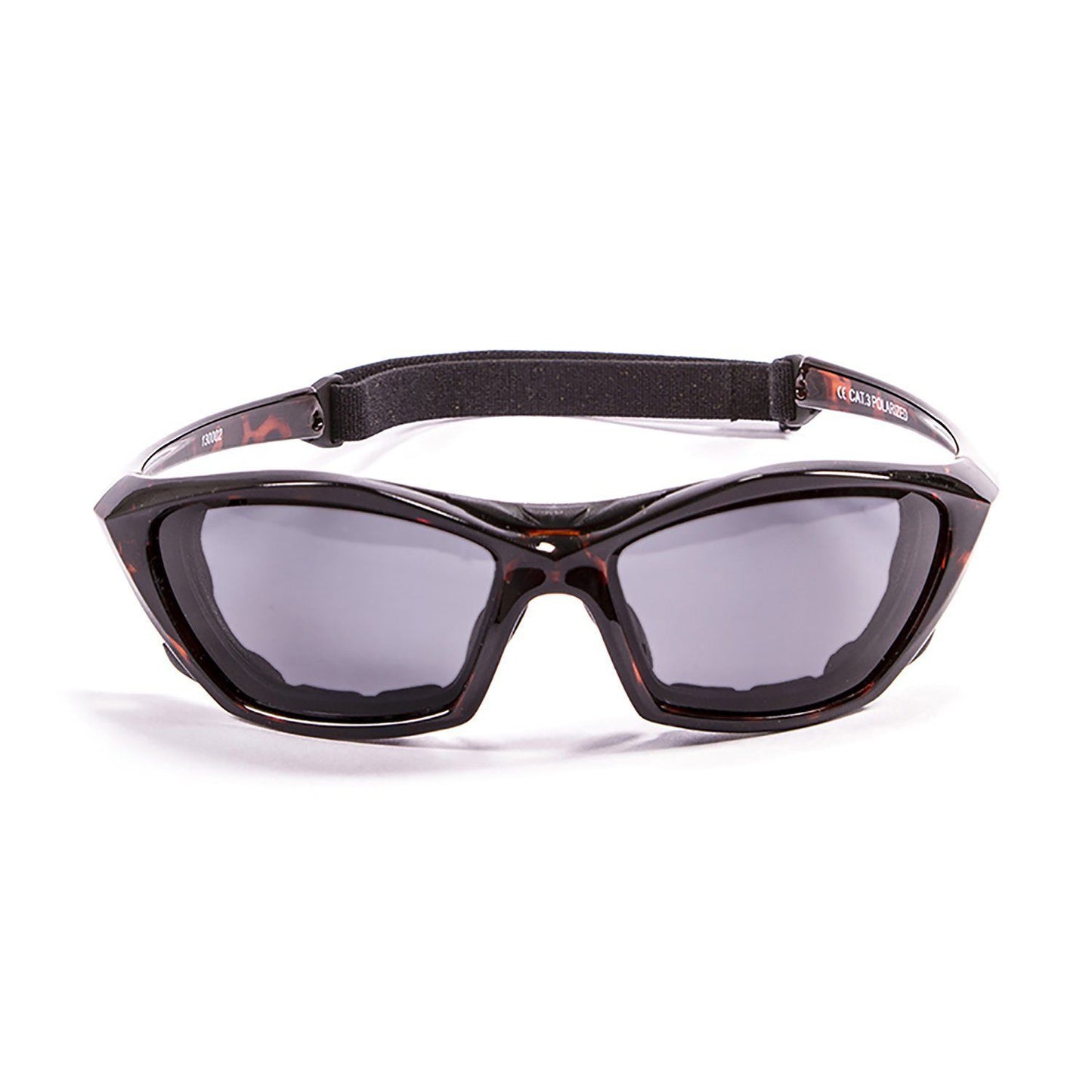 OCEAN LAKE GARDA Polarized Sunglasses Kiteboarding Surf Water Sports (Frame Demy Brown, Lens Smoke)