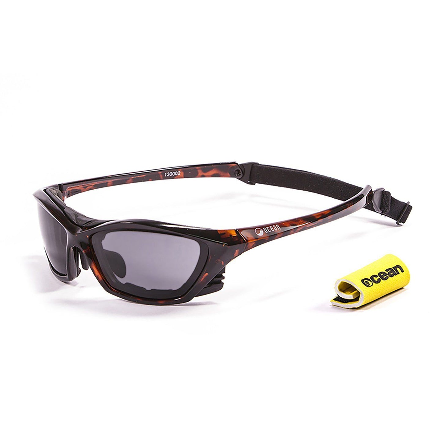 OCEAN LAKE GARDA Polarized Sunglasses Kiteboarding Surf Water Sports (Frame Demy Brown, Lens Smoke)